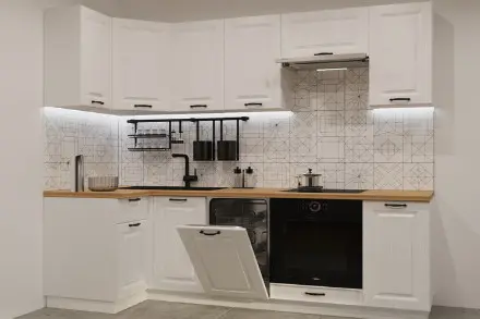 Белый Вегас - 22 (1000х2450 мм)