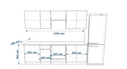 Океания Кристалл - 6 (2400 мм)