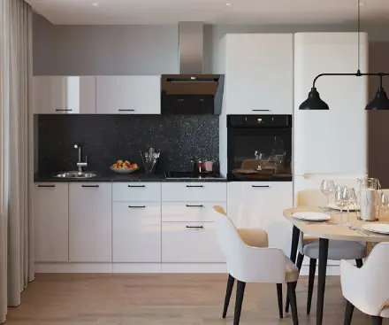 Белый глянец - 1 (2400 мм)