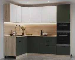 арт. 2 Шарли белый Олива шагрень - 1600х2600 