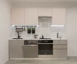 Фарфор Бетон светлый Лайн - 41 (2400 мм)