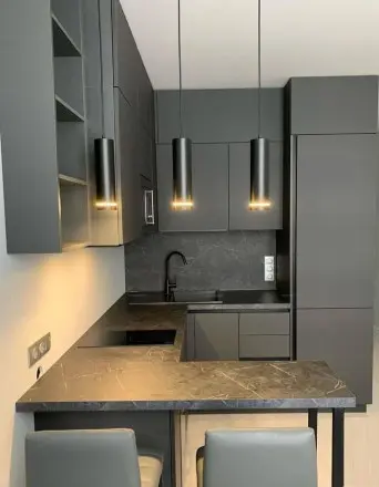 Кухня Графит 3